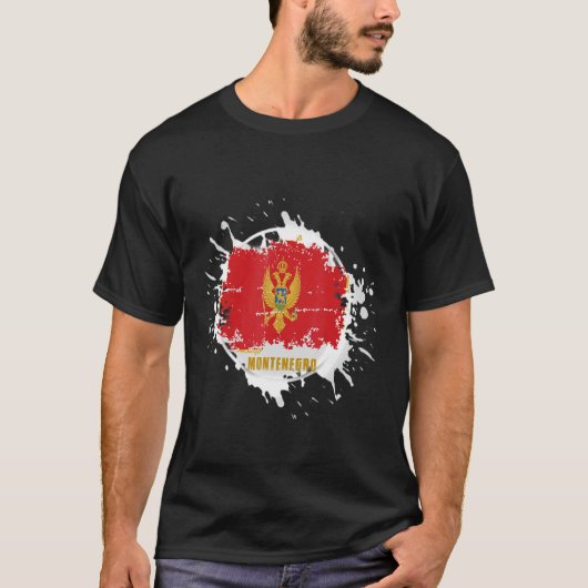 Montenegro Splash T-shirt (Voorkant)