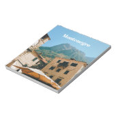 Montenegro stadsgezicht notitieblok (Linkerzijde)
