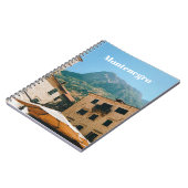 Montenegro stadsgezicht notitieboek (Linkerzijde)