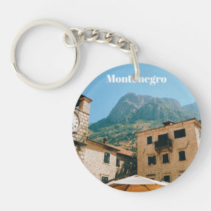 Montenegro stadsgezicht  sleutelhanger