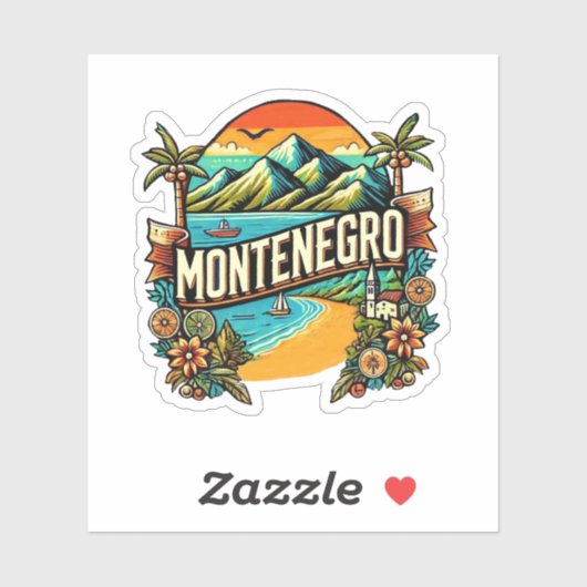 Montenegro Sticker (Vel)