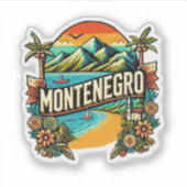 Montenegro Sticker (Voorkant)