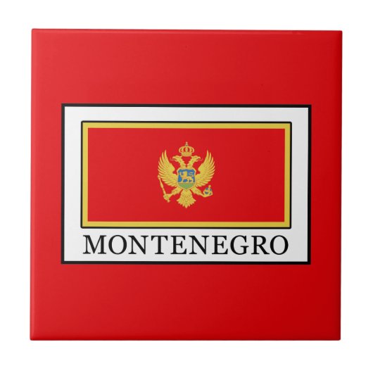 Montenegro Tegeltje (Voorkant)