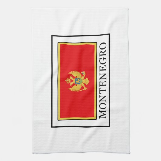 Montenegro Theedoek (Verticaal)