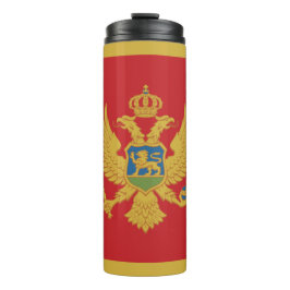 Montenegro Travel Mug, patriottische Montenegro vl Thermosbeker