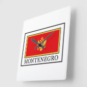 Montenegro Vierkante Klok (Hoek)