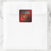 Montenegro Vierkante Sticker (Tas)