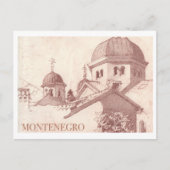 Montenegro vintage reizen briefkaart (Voorkant)