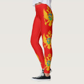Montenegro vlag leggings (Links)