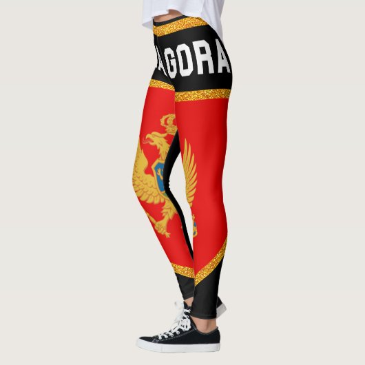 Montenegro vlag leggings (Links)