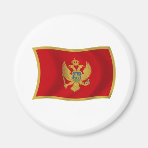 Montenegro Vlag Magneet