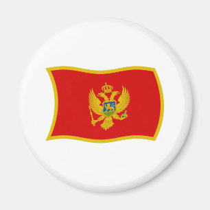 Montenegro Vlag Magneet