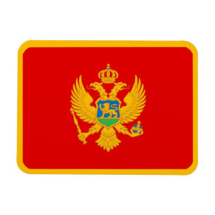 Montenegro vlag magneet