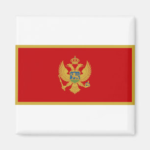 Montenegro vlag magneet
