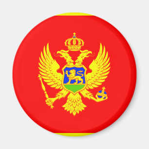 Montenegro vlag magneet