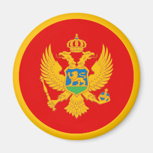 Montenegro vlag magneet