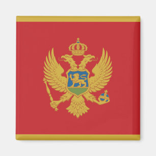 Montenegro-vlag Magnet