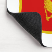 Montenegro Vlag Muismat (Hoek)