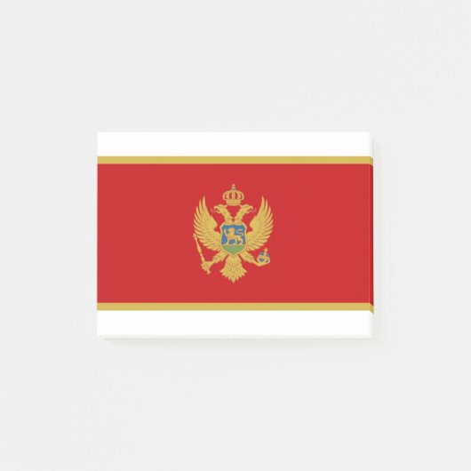 Montenegro vlag post-it® notes (Voorkant)