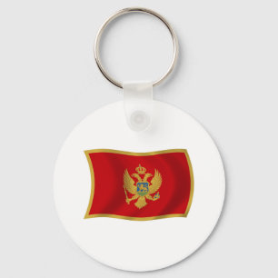 Montenegro Vlag Sleutelhanger