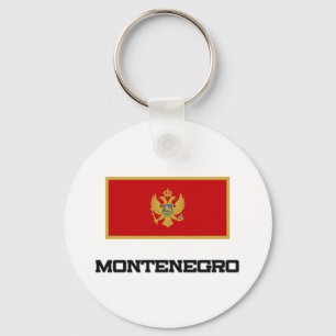 Montenegro vlag sleutelhanger