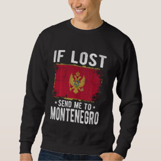 Montenegro Vlag Souvenir - Als je verdwaald bent,  Trui