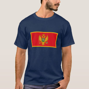 Montenegro Vlag T-shirt