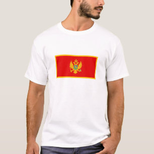 Montenegro Vlag T-shirt