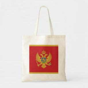 Montenegro vlag tote bag