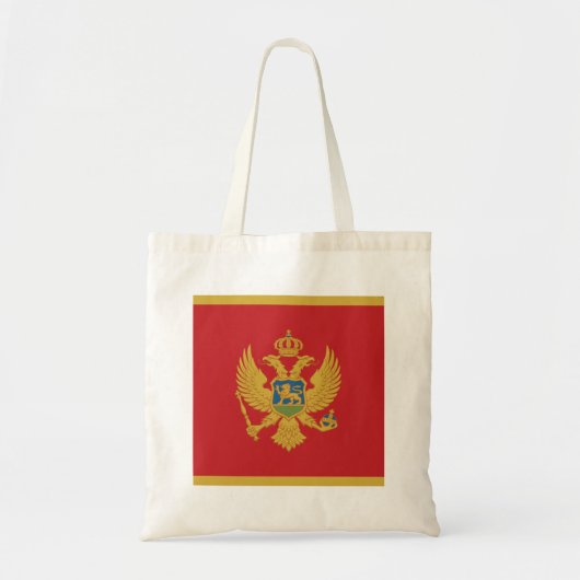 Montenegro vlag tote bag (Voorkant)