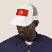 Montenegro vlag trucker pet (In situ)