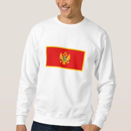Montenegro Vlag Trui (Voorkant)