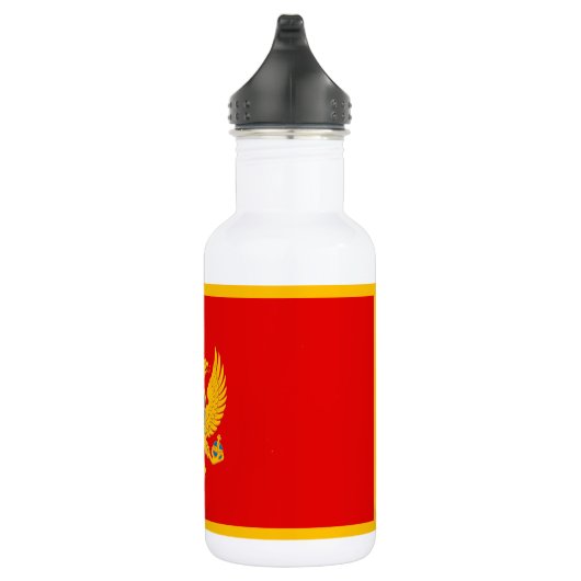 Montenegro vlag waterfles (Rechts)