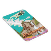 Montenegro -vliegposter magneet (Rechterzijde)
