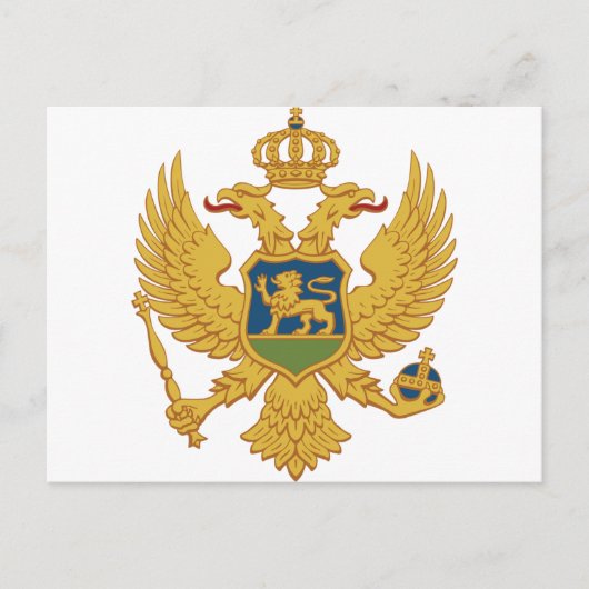 Montenegro wapenstilstand briefkaart (Voorkant)