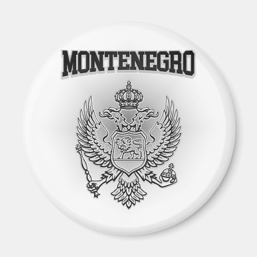 Montenegro wapenstilstand magneet (Voorkant)