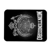 Montenegro wapenstilstand magneet (Horizontaal)