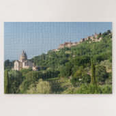 Montepulciankathedraal en stad Toscane Legpuzzel (Horizontaal)