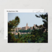 Montepulciano, Italië Briefkaart (Voorkant / Achterkant)
