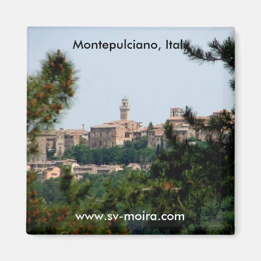 Montepulciano, Italië Magneet (Voorkant)