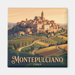 Montepulciano Italië Magneet
