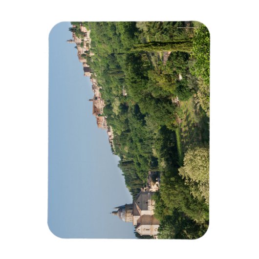 Montepulciano kathedraal en stadsmagneet magneet (Verticaal)