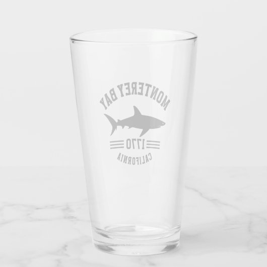 Monterey Bay Beach California Glas (Achterkant)