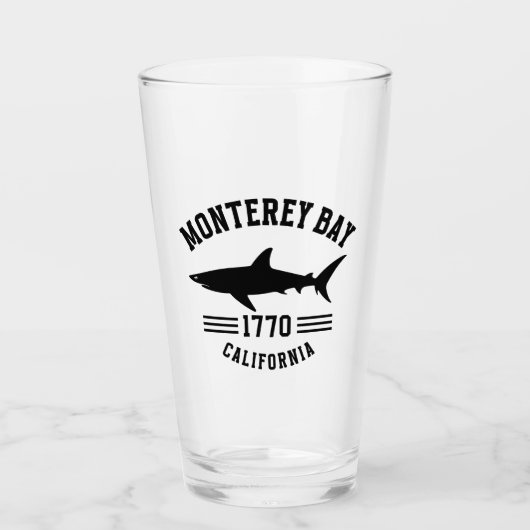 Monterey Bay Beach California Glas (Voorkant)