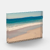 Monterey Bay Beach Ocean Blue Schilderachtig Fotoblokken (Links)