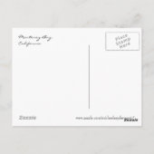Monterey Bay California, Briefkaart (Achterkant)