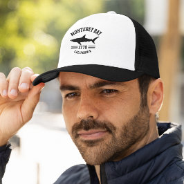 Monterey Bay California Surfer Paradise Trucker Pet