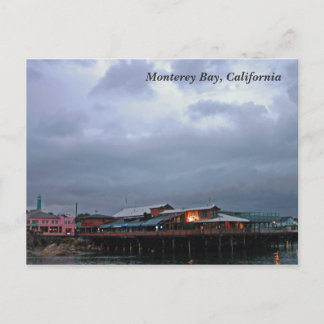 Monterey Bay, Californië-Briefkaart Briefkaart