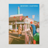 Monterey Bay Californië | Filmfotografie | werf Briefkaart (Voorkant)