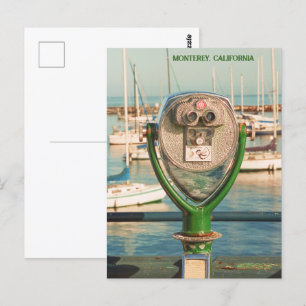 Monterey Bay Californië   Filmfotografie   werf Briefkaart